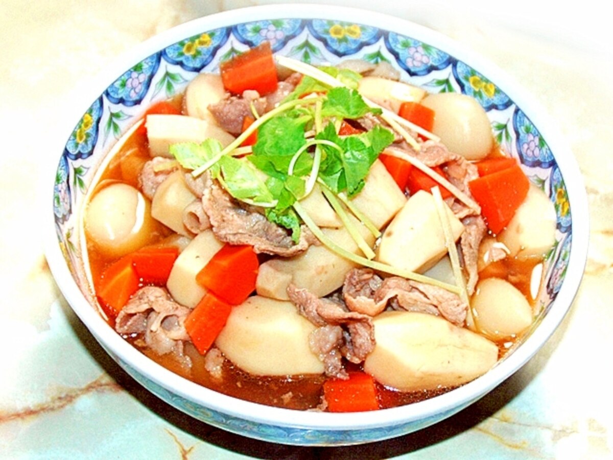 里芋大量消費メニュー 里芋と豚コマ肉の甘辛風煮物 レシピ 作り方 By Torezu 楽天レシピ 里芋大量消費メニュー 里芋と豚コマ肉の甘辛風煮物 レシピ 作り方 By Torezu 楽天レシピ